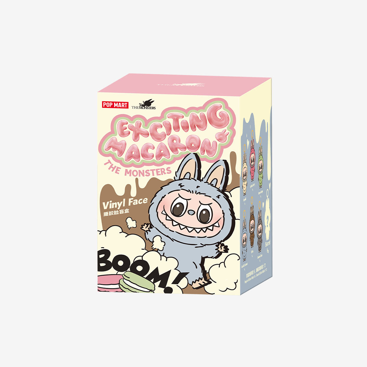 Tasty Macarons Vinyl Plush Pendant Single Blind Box - Labubu The Monsters