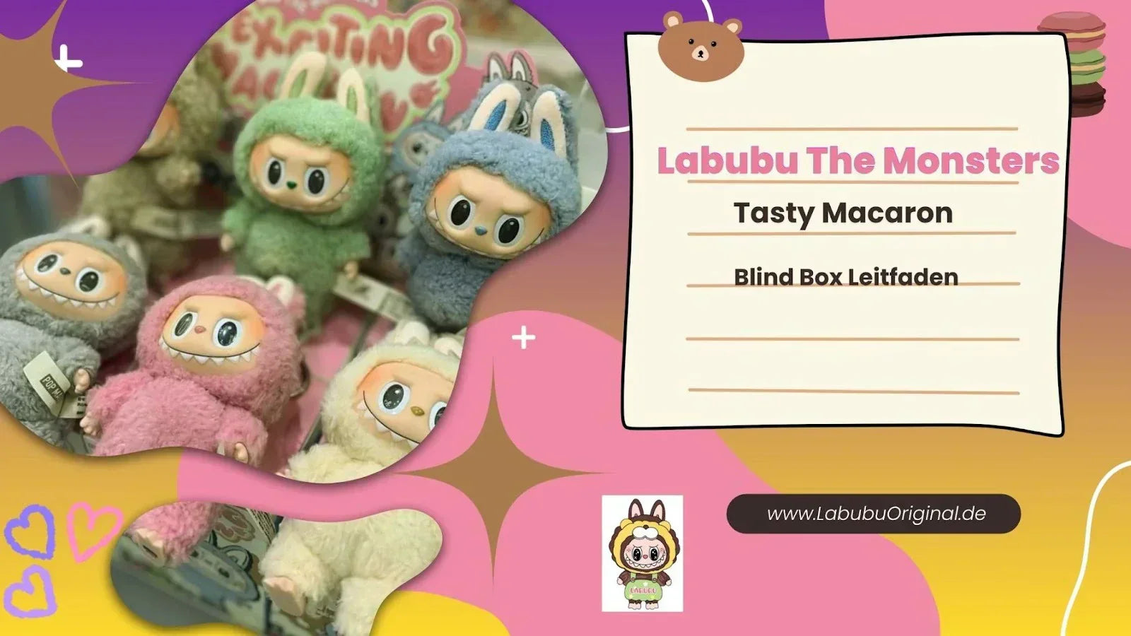 Labubu The Monsters – Exciting Macaron Vinyl Face Blind Box Leitfaden